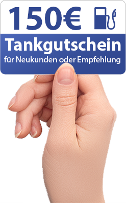 Tankgutschein sichern