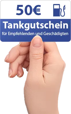 Tankgutschein sichern